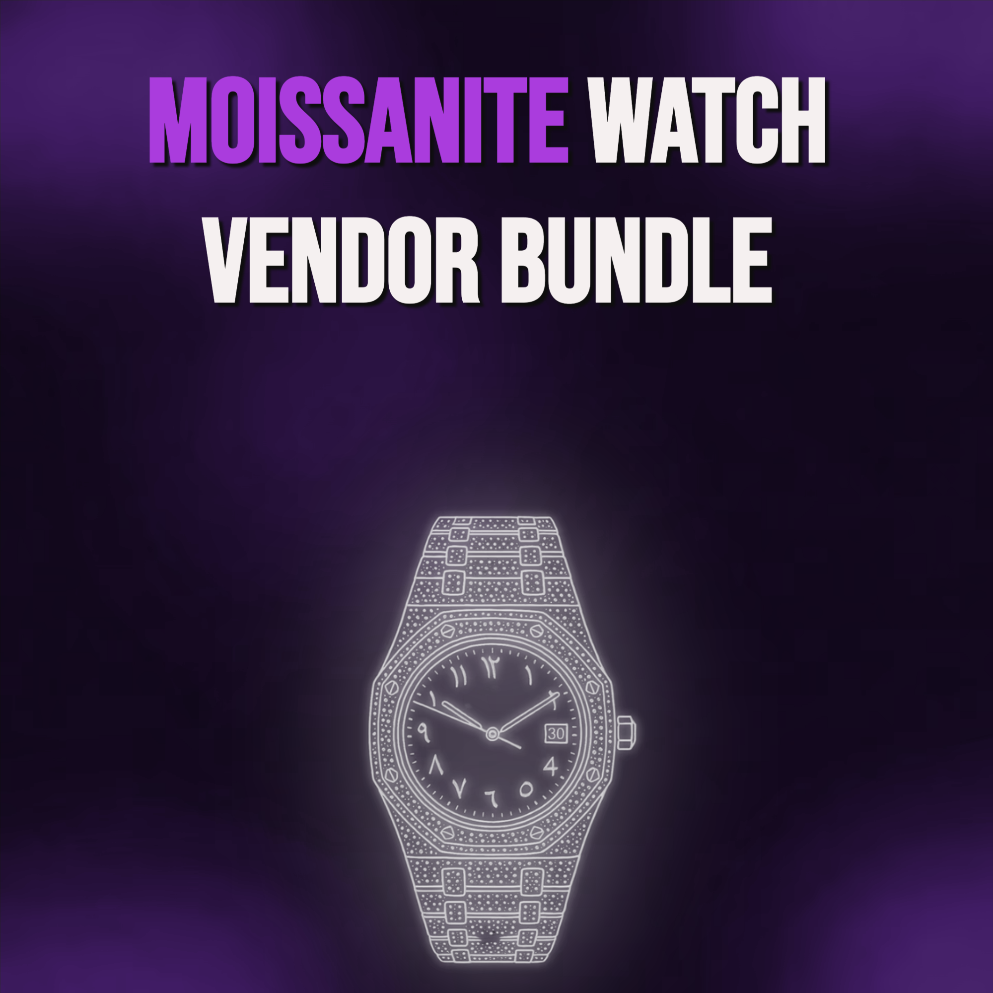 Moissanite Watch Vendor Bundle